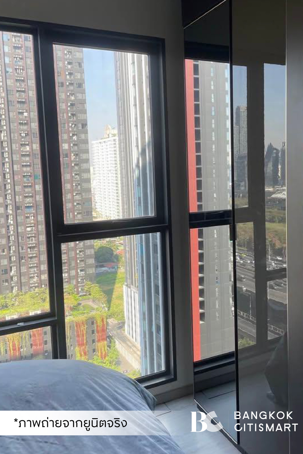 For RentCondoRama9, Petchburi, RCA : 🔥 Ready to move in, RHYTHM Asoke 1 (2 bedrooms, 41.5 sq.m.), spacious room, beautifully decorated, interested: 095-370-1451 (Kate)