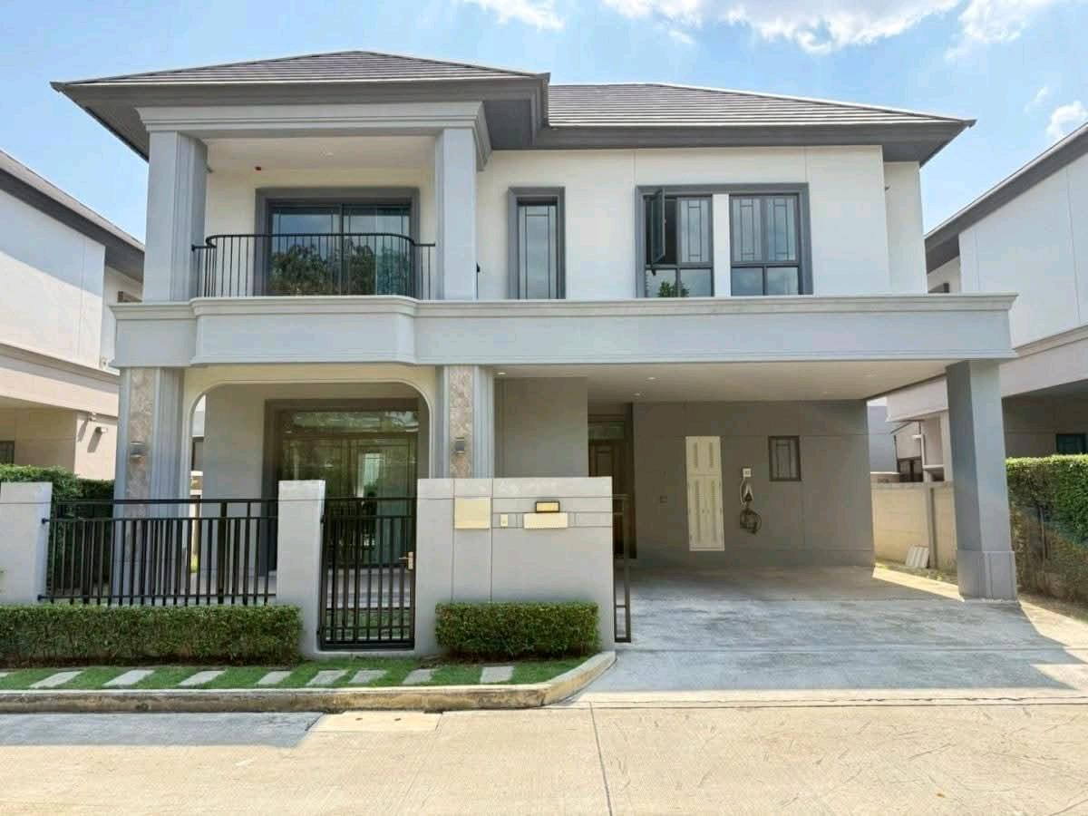 For RentHousePathum Thani,Rangsit, Thammasat : Salila 🚩for rent Bangkok Boulevard Tiwanon–Rangsit (Bangkadi zone)
2-story detached house | New house, ready to move in