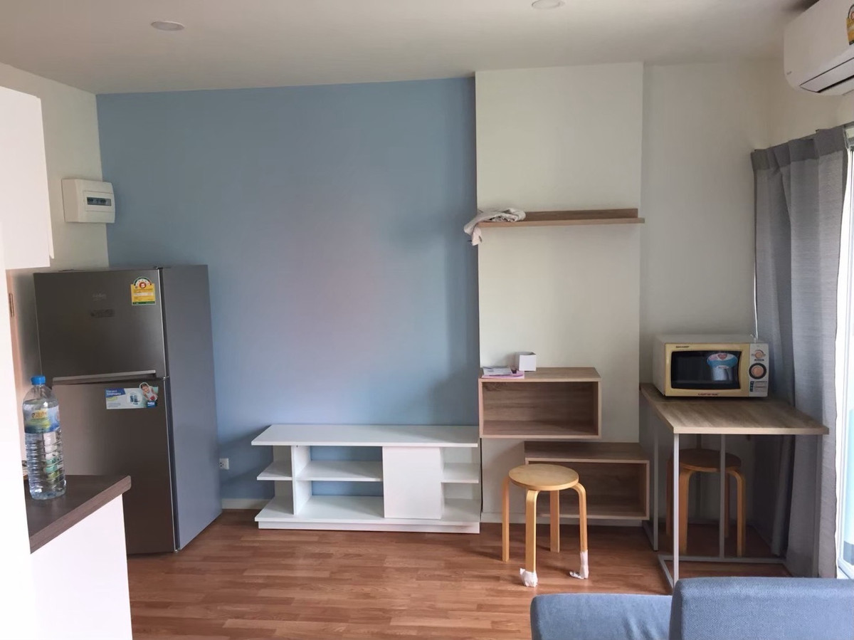 For RentCondoRathburana, Suksawat : Lumpini Ratburana River Ville 2, fully furnished, 22 sq m., 6500 baht.