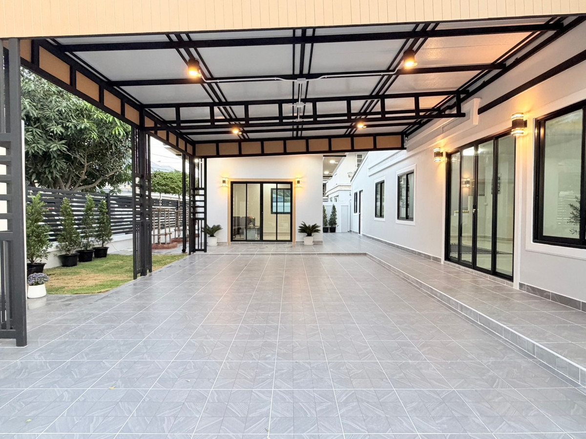 ขายนนทบุรี บางใหญ่ บางบัวทอง : ขายบ้านแฝด พฤกษา 14A หลังมุมติดสวน 53.3 ตร.ว. 5 นอน ครัวกว้าง ฟรีโอน