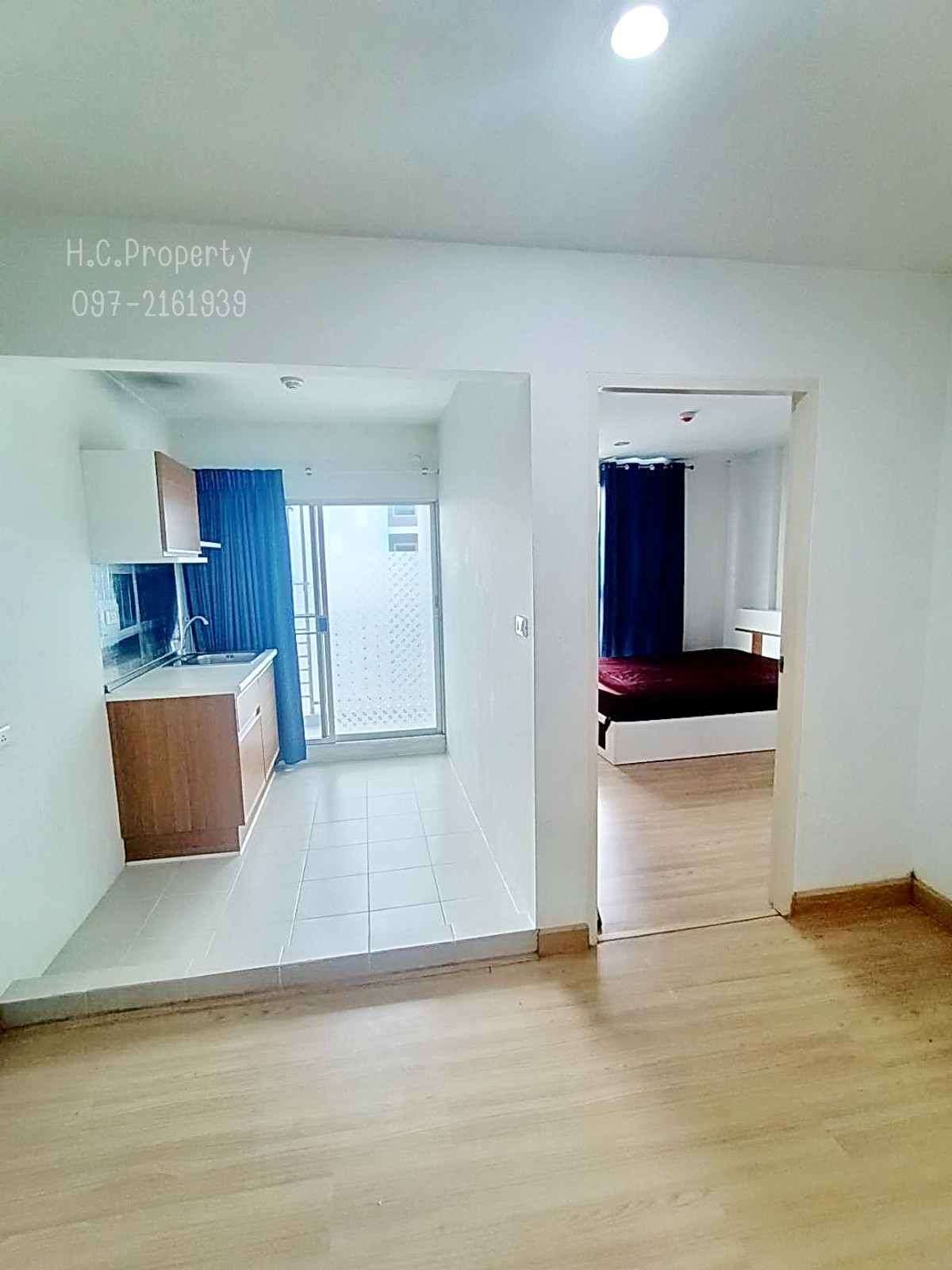 For SaleCondoKasetsart, Ratchayothin : Condo for sale, corner room, The Niche ID Lat Phrao Wang Hin 📞097-2161939