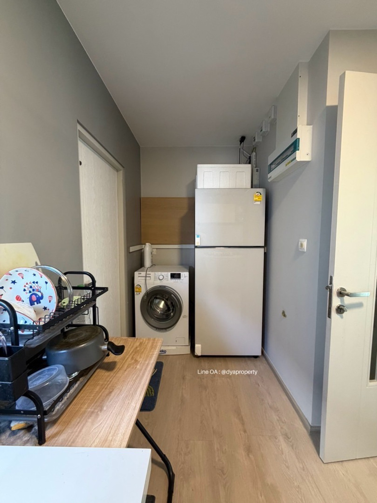 For RentNonthaburi, Bang Yai, Bangbuathong : 2-story semi-detached house for rent, Anya Westgate Village, house ready to move in. Can raise animals In Soi Wat Lat Pla Duk