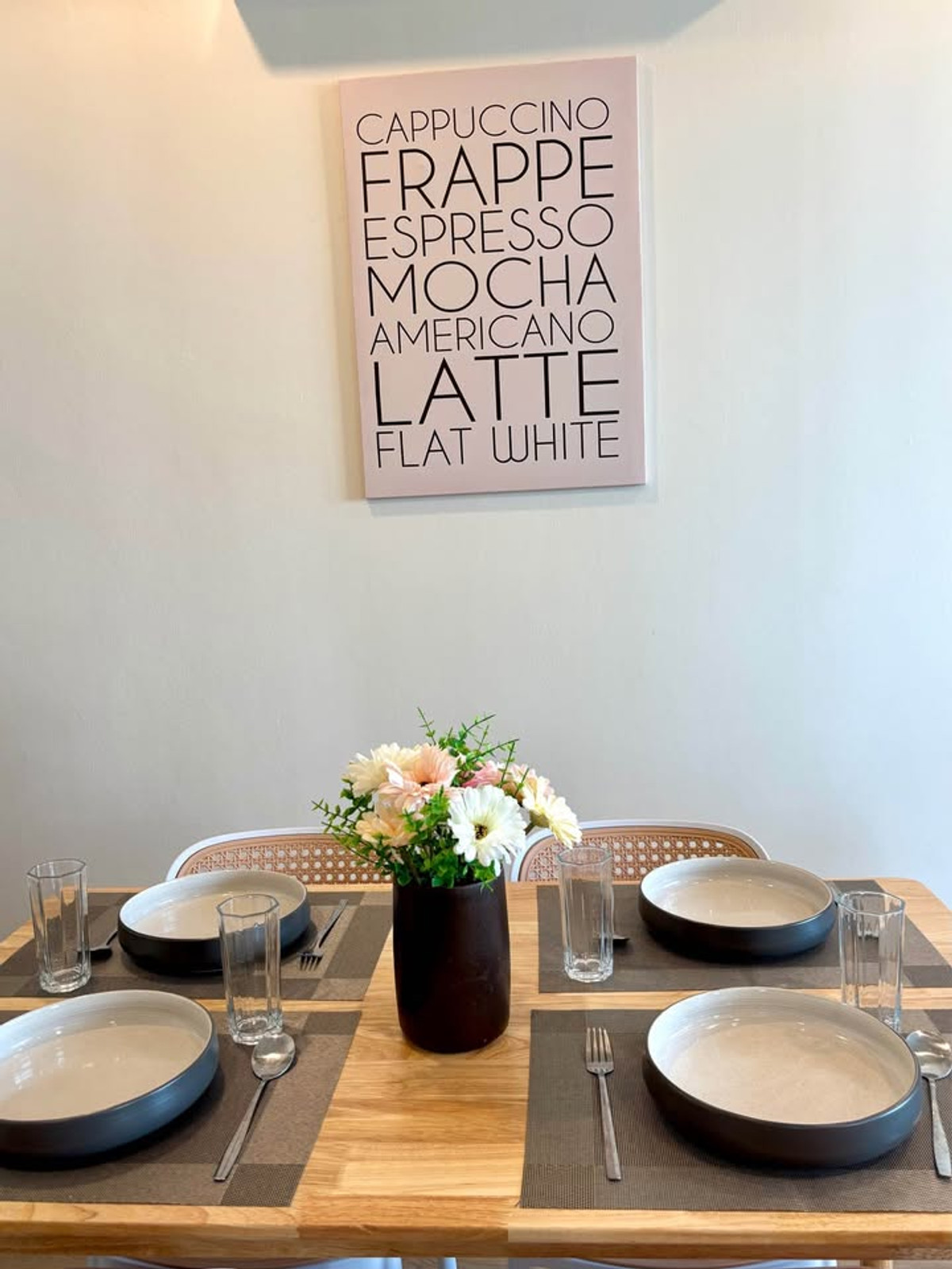 For RentCondoThaphra, Talat Phlu, Wutthakat : 🌲✨2 bedrooms, Ideo Sathon -Thaphra- Condo for rent, newly decorated, minimal style, super cute,  BTS Pho Nimit 