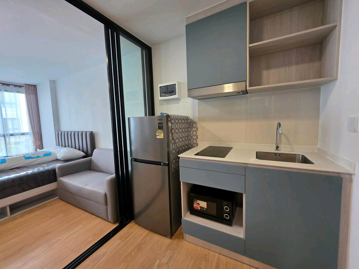 For RentCondoPathum Thani,Rangsit, Thammasat : #Condo for rent Atmoz Kanaal Rangsit, new room, ready to move in