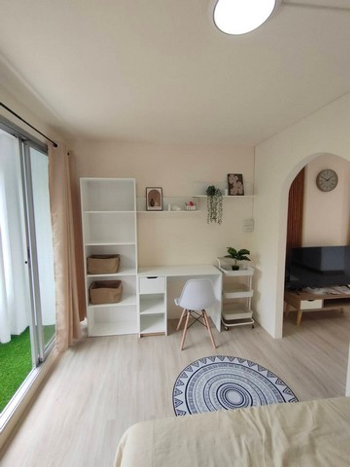 ให้เช่าคอนโดรามคำแหง หัวหมาก : ให้เช่าคอนโดซิตี้วิลล่าตึกF1ชั้น3 ห้องมุม fully furnishedย่านลาดพร้าวรามคำแหงบางกะปิ ใกล้BTSลาดพร้าว101 ใกล้ซอยมหาดไทย โรงเรียน2ภาษาลาดพร้าว