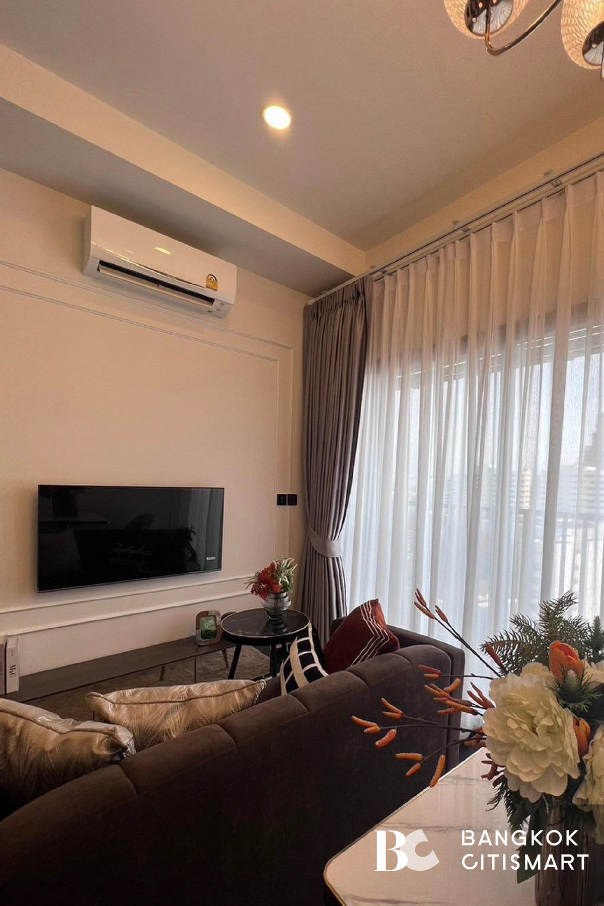 For RentCondoSukhumvit, Asoke, Thonglor : 🔥 Ready to move in Park Origin Thonglor (2 bedrooms, 45.5 sq.m.) Fully furnished, ready to move in. Interested: 0952072852 (Kate)