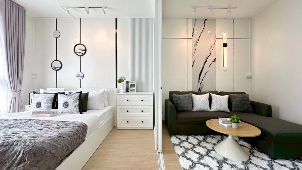 ขายคอนโดโชคชัย4 ลาดพร้าว71 : ✨️ห้องสวย “บิ้วอินจัดเต็ม! ผ่อนสบายๆ ครบทุกไลฟ์สไตล์!  🚅เดินไป MRT โชคชัย 4 สะดวก” 🏡บี ยู โชคชัย 4🌳