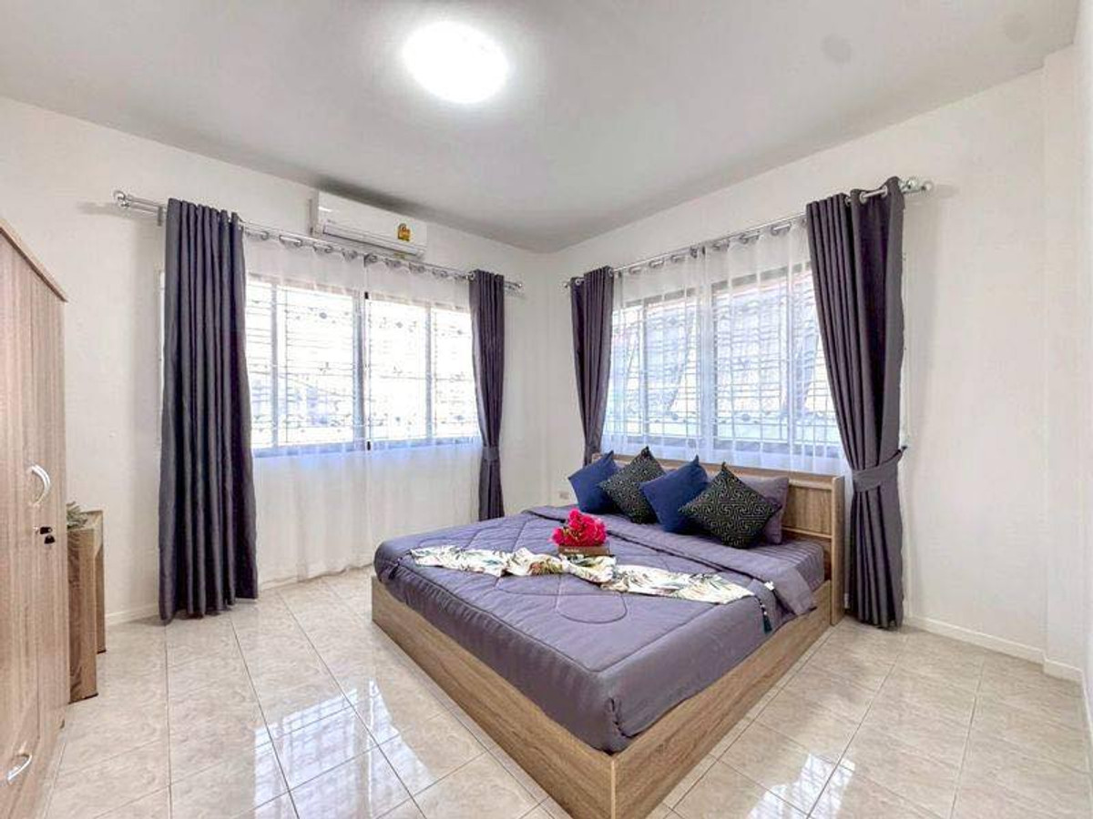 For RentHousePattaya, Bangsaen, Chonburi : Single house 63 sq m. Soi Noen Plubwan / 3 bedrooms (for rent), Single House Soi Noen Plubwan / 3 Bedrooms (FOR RENT) BEWN145