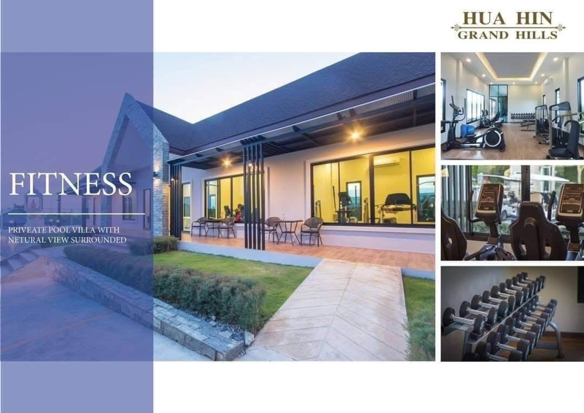 ขายหัวหิน ประจวบคีรีขันธ์ : ด่วน ขายพูลวิลล่าวิวเขาหลังมุม ราคาถูกที่สุดในโครงการ พร้อมดาดฟ้าชมวิวและสระว่ายน้ำส่วนตัว @Hua Hin Grand Hills