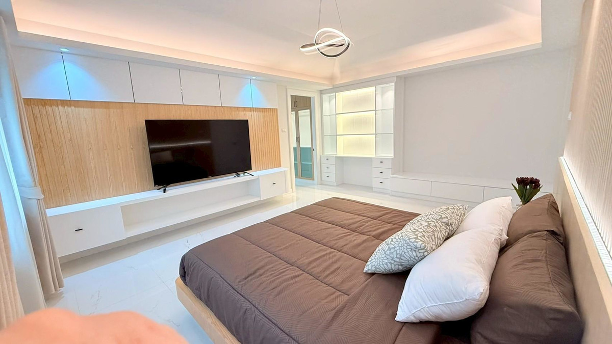 For SaleHousePattaya, Bangsaen, Chonburi : Detached House Nibbana Shade / 4 Bedrooms (FOR SALE) AM100