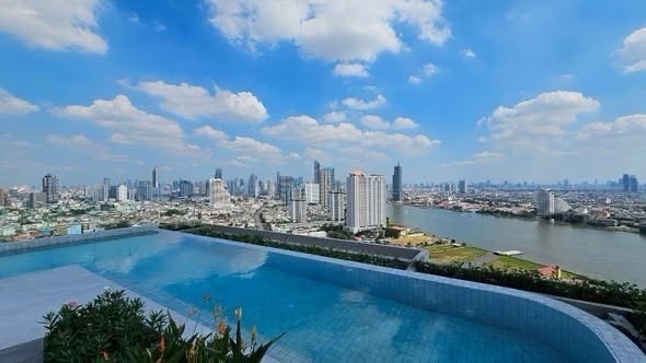 ให้เช่าคอนโดวงเวียนใหญ่ เจริญนคร : 🏙 Duplex เพดานสูง 4.4 ม. | ชั้น 17 วิวดี | พร้อมเข้าอยู่

🌊 ณ รีวา เจริญนคร (Na Reva Charoennakhon)
คอนโดดีไซน์โปร่ง โล่ง แยกสัดส่วนชัดเจน อยู่สบาย บรรยากาศเงียบสงบ