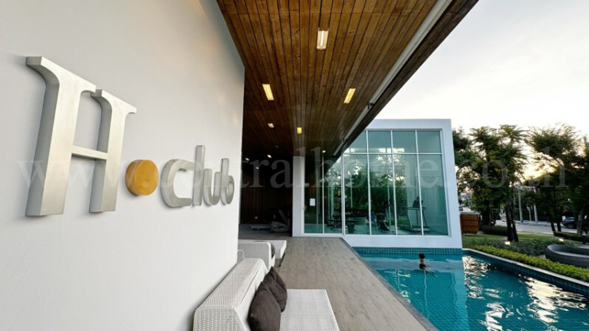 ขายบ้านปทุมธานี รังสิต ธรรมศาสตร์ : บ้านเดี่ยว ฮาบิเทีย บอนด์ ราชพฤกษ์ หลังมุม ต่อเติมครบ พร้อมอยู่