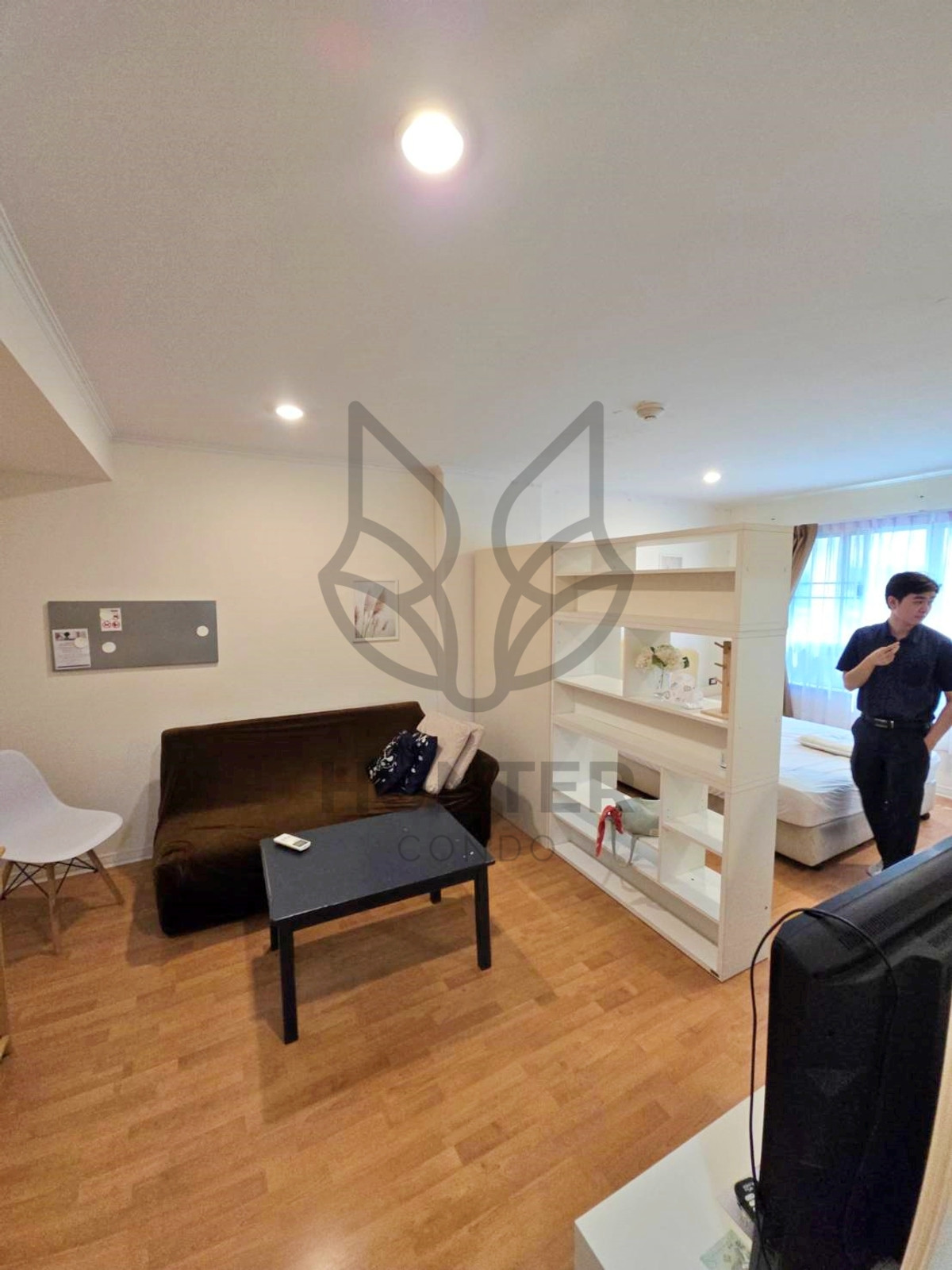 For RentCondoRatchadapisek, Huaikwang, Suttisan : 🦊HunterCondo🦊 Lumpini Ville Cultural Center🟡🟣near MRT Huai Khwang 1.5 km.