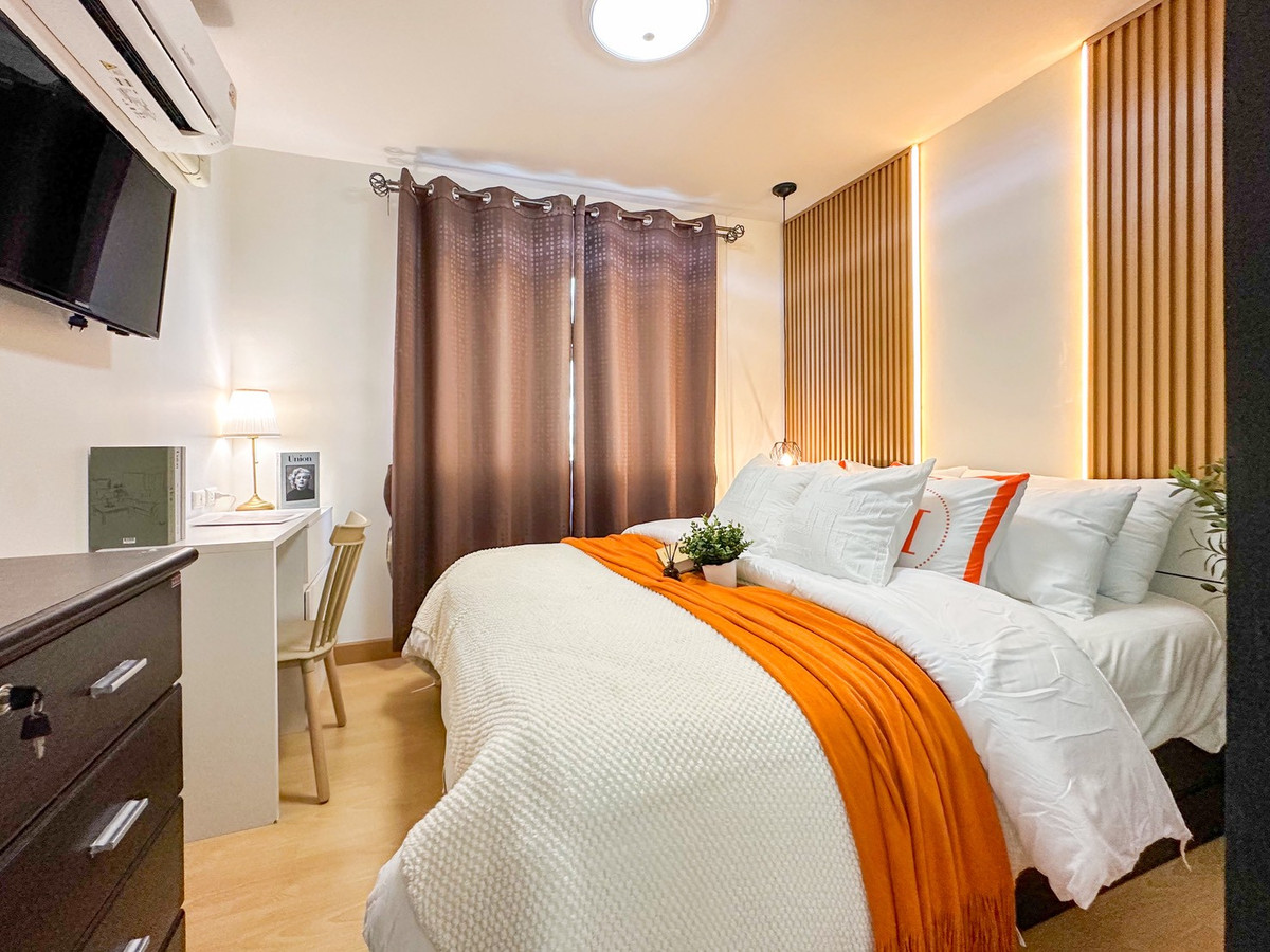 For SaleCondoRama 2, Bang Khun Thian : ✨ Newly decorated, very beautiful! 📢 Smart Condo Rama 2 for sale (Smart Condo Rama 2), Building A, frontmost location 🍃 open view 🧳 just carry your bags and move in!