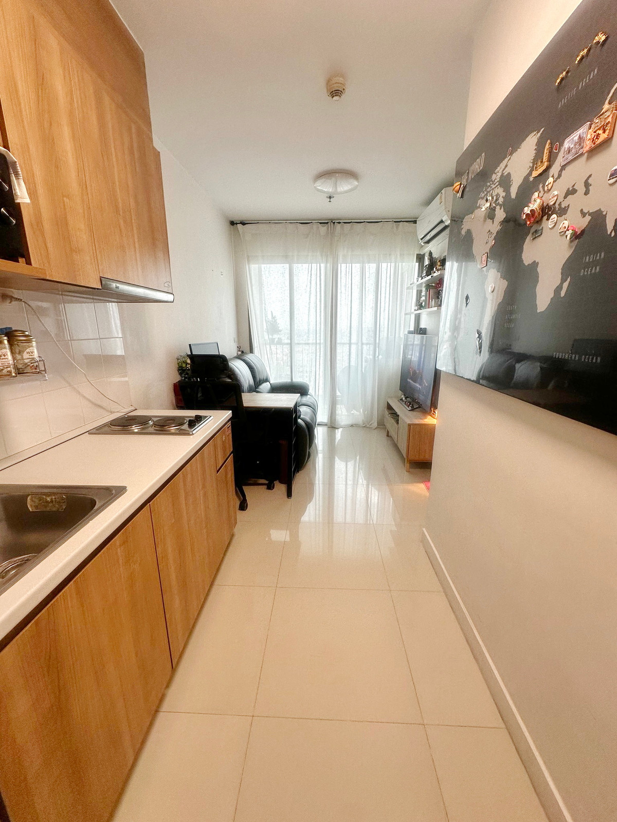CondoOnnut, Udomsuk : For Sale or Rent 1 bedroom 16th Floor, Ideo Mix Sukhumvit 103, min to BTS Udomsuk 