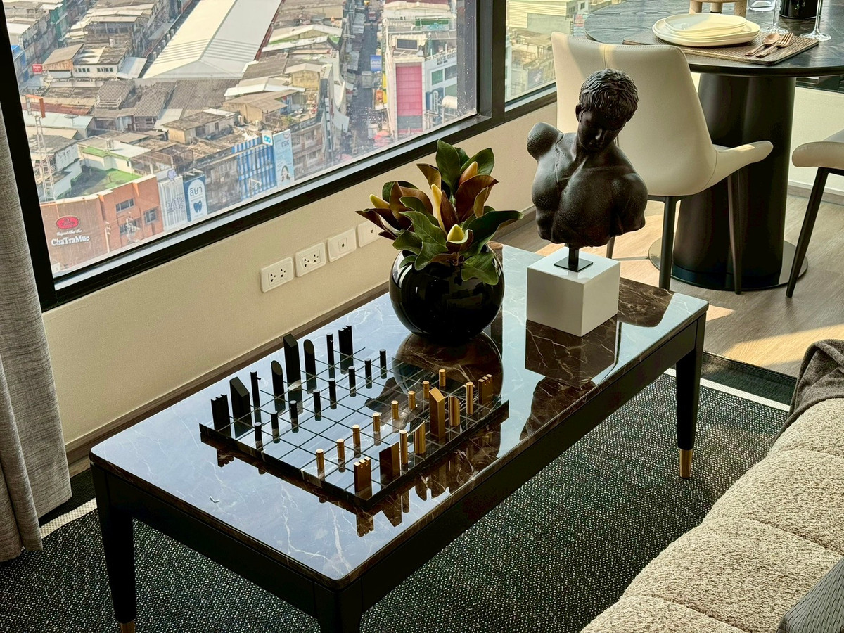 For RentCondoKasetsart, Ratchayothin : FOR RENT @ So Origin Kaset Interchange 📍 Kaset-Ratchayothin, next to the BTS, connecting 2 lines.