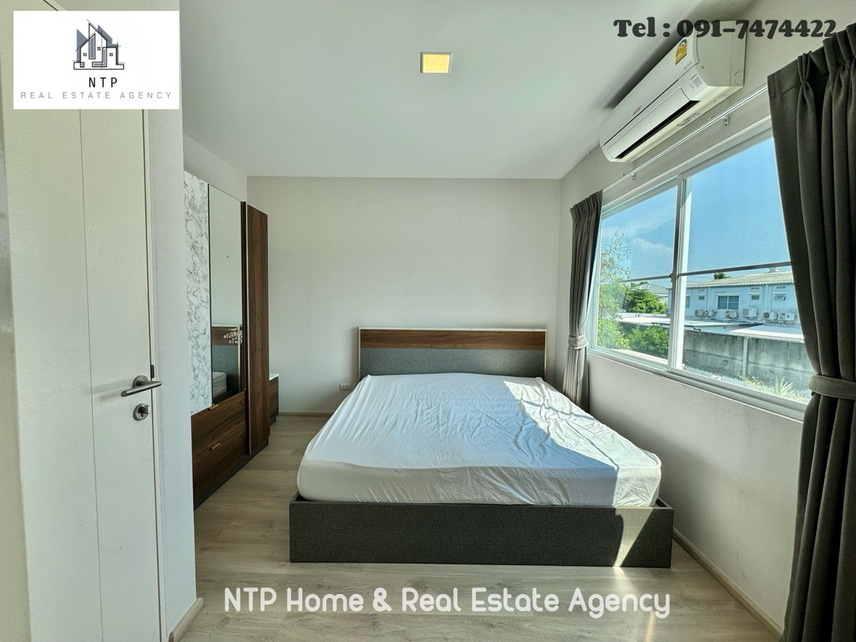 ให้เช่าทาวน์โฮมบางนา แบริ่ง ลาซาล : ให้เช่า| For rent ทาวน์โฮม 2-3 ห้องนอน หลังบ้านต่อเติมห้องเพิ่ม กว้างมาก+ติดแอร์ สามารถเพิ่มเติมเฟอร์นิเจอร์ได้ บ้านทำเลดี ตรงข้าม Mega Bangna หมู่บ้านสุดฮิต📍 Indy บางนา-รามคำแหง2 👍🏻