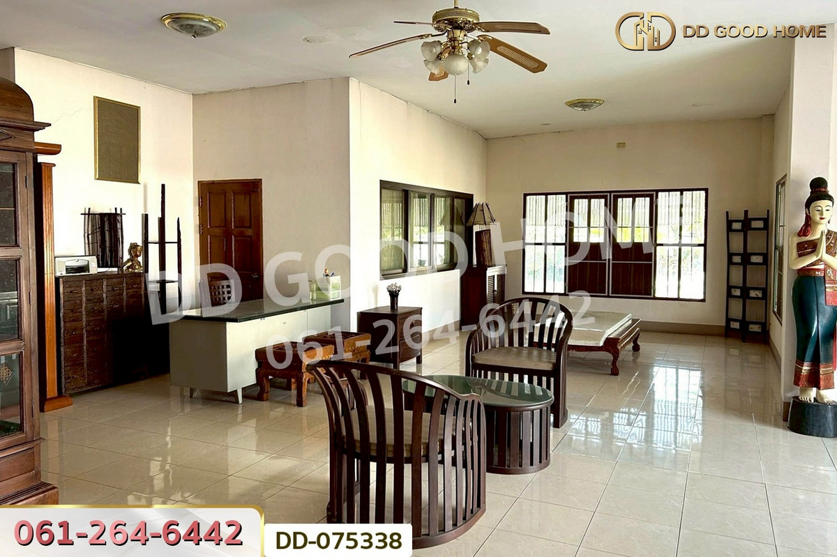 ขายบ้านเชียงใหม่ : บ้านเดี่ยว บ้านถวาย หางดง เชียงใหม่ ใกล้ศูนย์หัตถกรรมบ้านถวาย 4 DD-075338