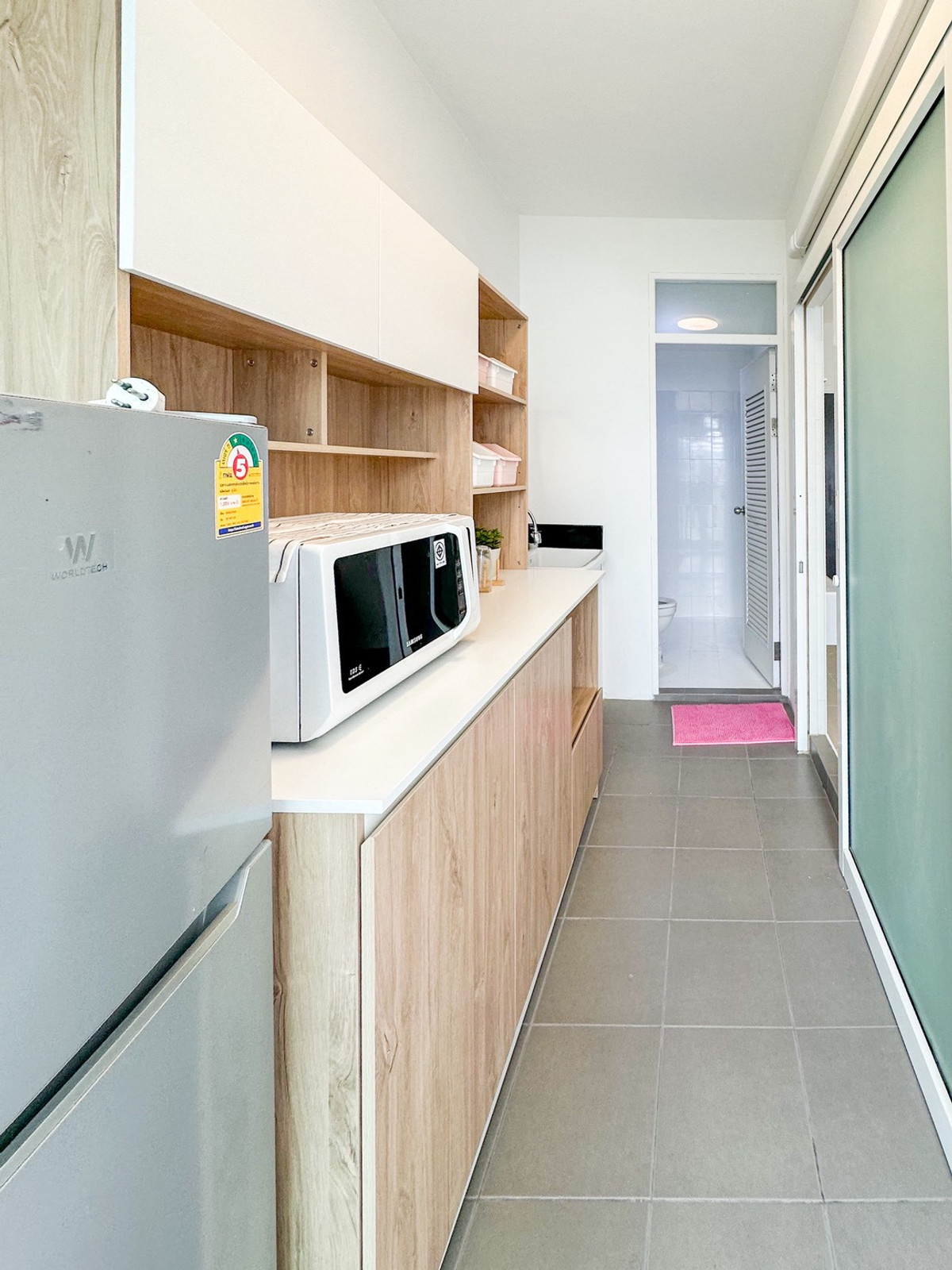 ขายคอนโดโชคชัย4 ลาดพร้าว71 : 📢 เลิกเช่าแล้วมาเป็นเจ้าของ! 🏙️ คอนโด ทำเลทอง ✨ เดอะ ทรี ลาดพร้าว-วังหิน ✨ แต่งใหม่กริ๊บ ห้องอยู่