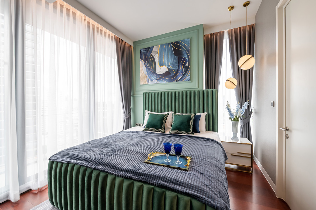 For RentCondoSukhumvit, Asoke, Thonglor : !! Beautiful room for rent, Condo KHUN by YOO, near BTS Thonglor.