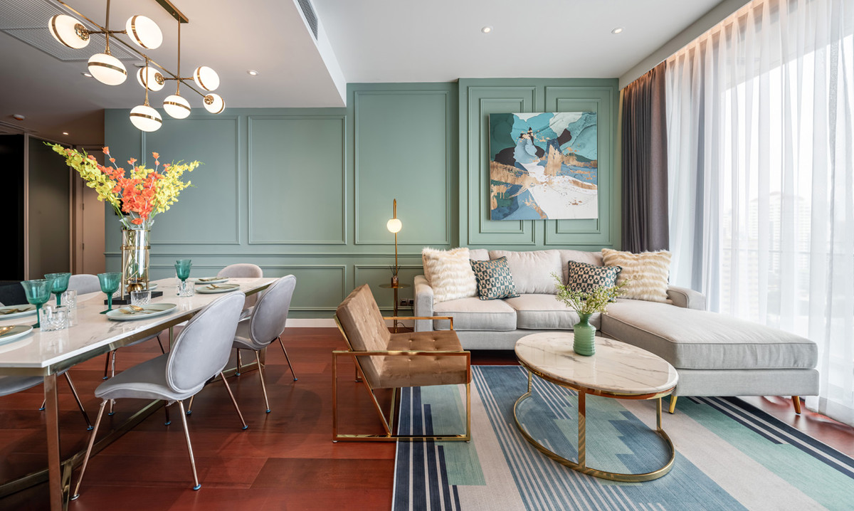 For RentCondoSukhumvit, Asoke, Thonglor : !! Beautiful room for rent, Condo KHUN by YOO, near BTS Thonglor.