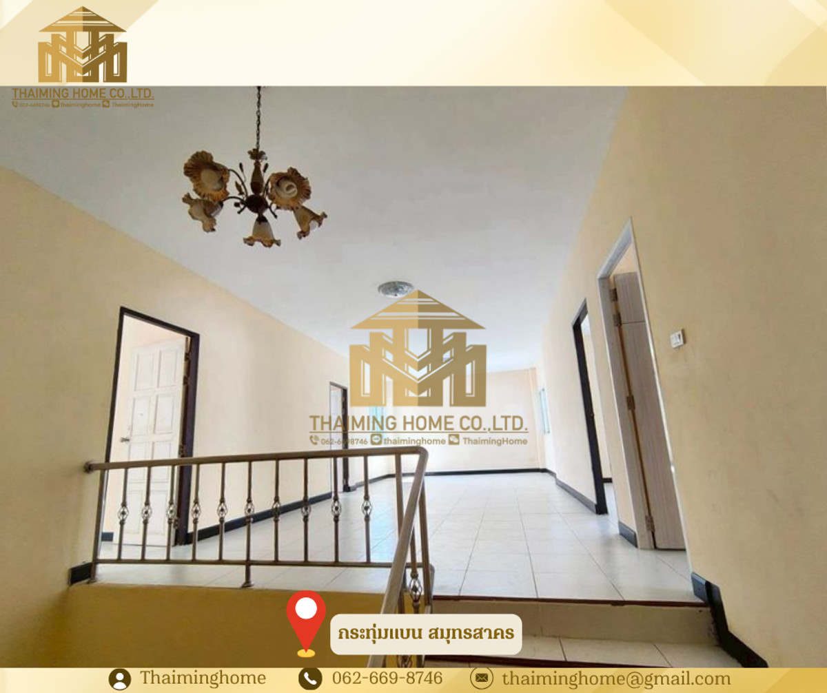 For RentWarehouseMahachai Samut Sakhon : For rent Home Factory /Factory with house 1 rai, Krathum Baen area, Om Noi, Samut Sakhon Province (TW8-12326)