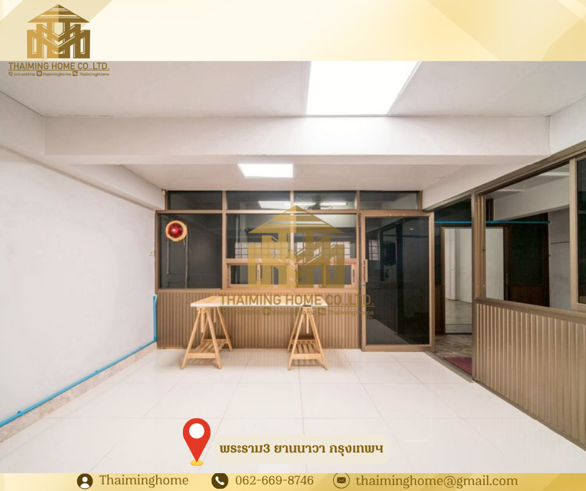 For RentShop HouseRama3 (Riverside),Satupadit : Commercial Building for Rent, Rama 3, 576 sq m (TO8-01526)