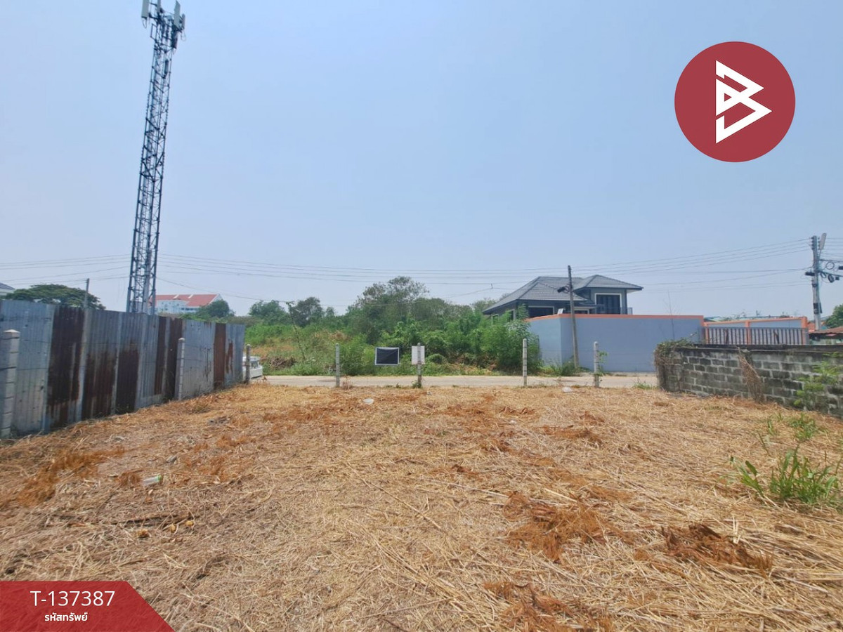 For SaleLandNakhon Sawan : Empty land for sale, area 99.6 square meters, Soi Bang Rak Resort, Nakhon Sawan.