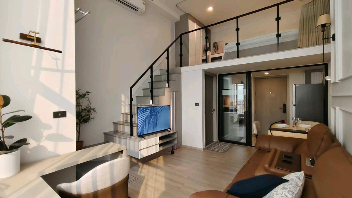 ให้เช่าคอนโดปิ่นเกล้า จรัญสนิทวงศ์ : 🔥ให้เช่า ห้องใหม่สวย Duplex ✨ Origin Plug and play Sirindhorn ใกล้ MRT สิรินธร