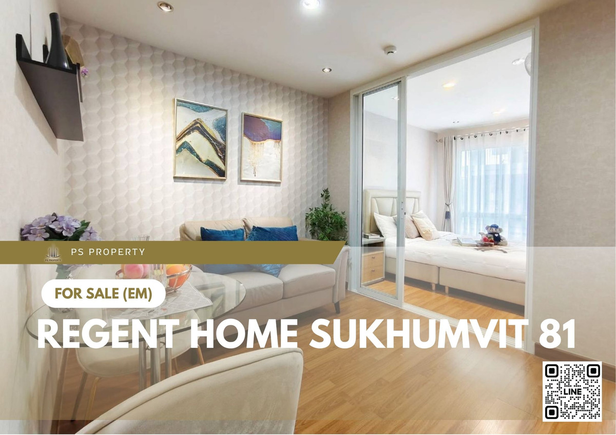 ขายคอนโดอ่อนนุช อุดมสุข : ขายด่วน 📍 Regent Home Sukhumvit 81 📍 เฟอร์นิเจอร์ และ เครื่องใช้ไฟฟ้าครบ ใกล้ BTS อ่อนนุช
