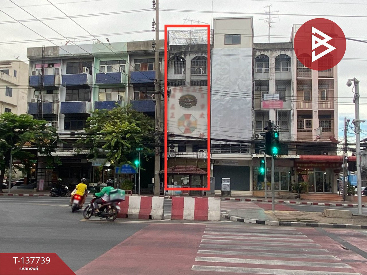 For SaleShop HouseBang kae, Phetkasem : 4-story commercial building for sale, area 24.1 sq m, Bangkok, next to Phetkasem Road, near MRT Bang Khae.