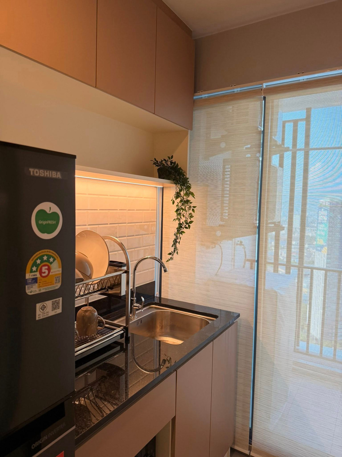 For RentCondoThaphra, Talat Phlu, Wutthakat : Condo for rent near BTS Wutthakat | Regent Home Wutthakat | 1 bedroom, fully furnished, ready to move in, near The Mall Tha Phra and ICONSIAM.