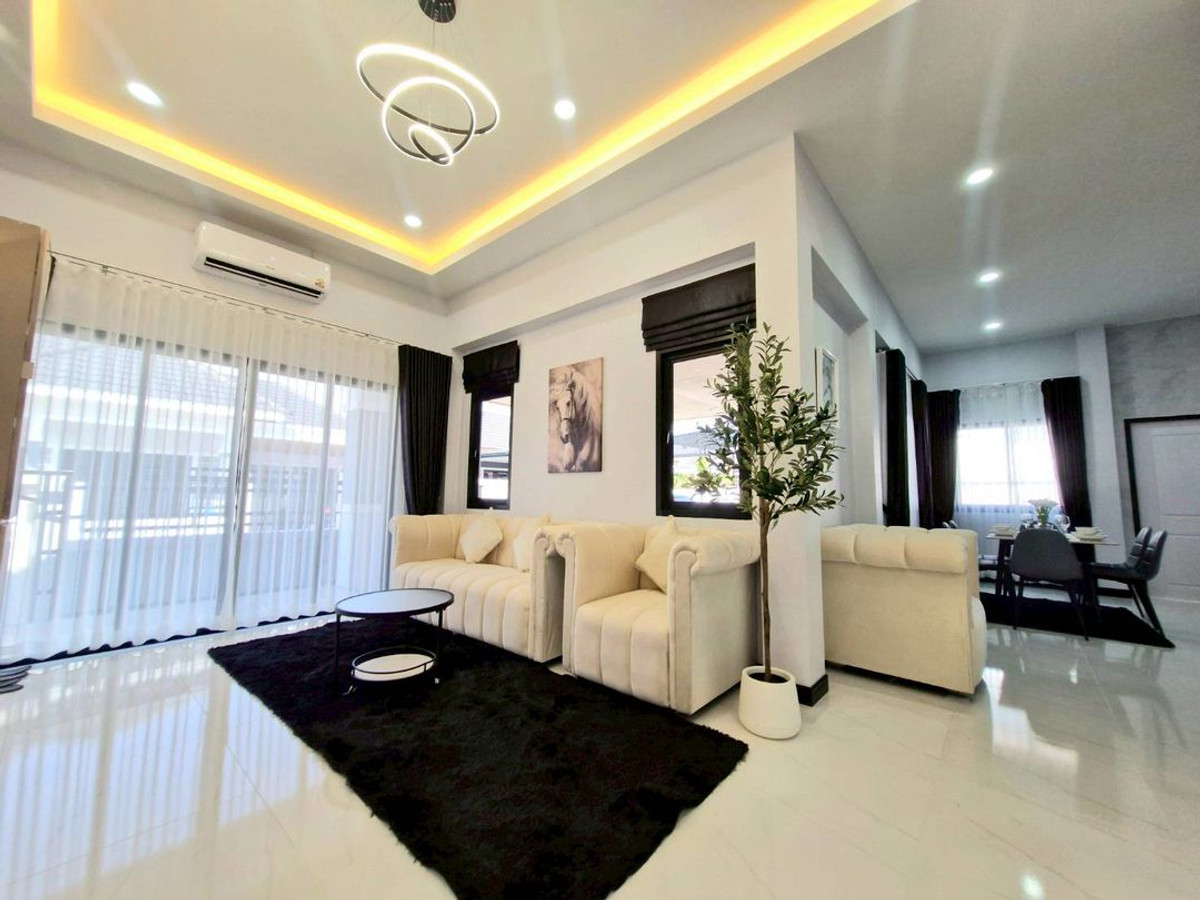 ขายบ้านพัทยา บางแสน ชลบุรี สัตหีบ : บ้านเดี่ยวทุ่งกลมตาลหมัน / 3 ห้องนอน (ขาย), Single House Thung Klom Tanman / 3 Bedrooms (FOR SALE) AM105