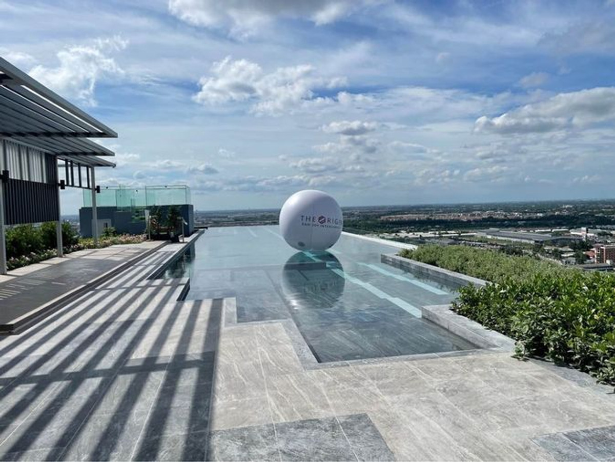 ให้เช่าคอนโดมีนบุรี-ร่มเกล้า : คอนโดให้เช่า 𝗧𝗛𝗘 𝗢𝗥𝗜𝗚𝗜𝗡 𝗥𝗔𝗠 𝟮𝟬𝟵 𝗜𝗡𝗧𝗘𝗥𝗖𝗛𝗔𝗡𝗚𝗘 1 bedroom plus 31 ตร.ม. ทำเลดี วิวพระอาทิตย์ขึ้น