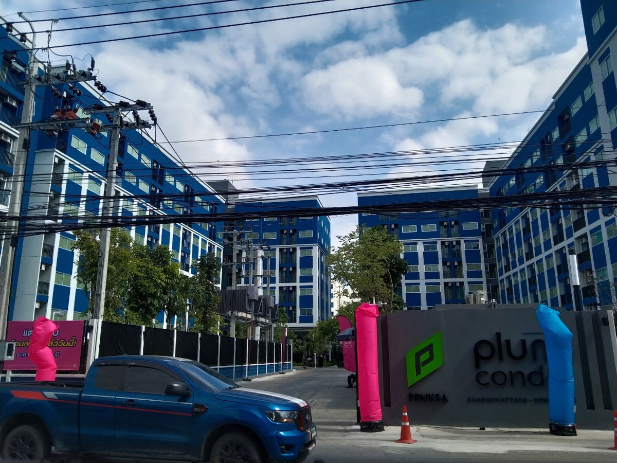 ให้เช่าคอนโดวิภาวดี ดอนเมือง หลักสี่ : คอนโดใหม่ ห้องว่างพร้อมเข้าอยู่ ตกแต่งครบทุกอย่าง (23 ตร.ม.) ราคา 7,500/เดือน ฟรีที่จอดรถ ฟรีค่าส่วนกลาง  