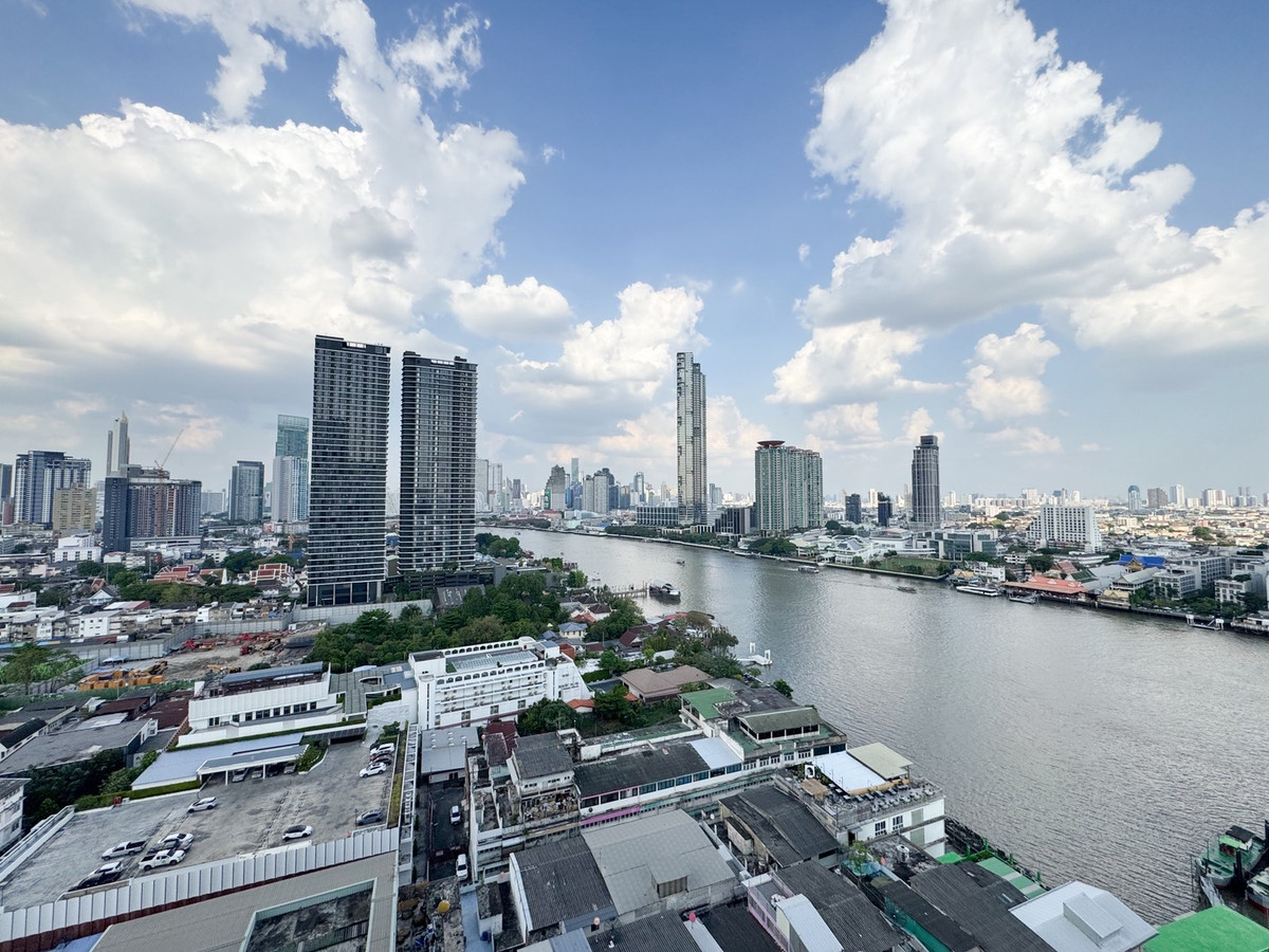 For SaleCondoWongwianyai, Charoennakor : sell !!! Supalai River Place Condo on Charoen Nakhon Road (supalai river place), beautifully decorated, ready to move in, view of the Chao Phraya River.