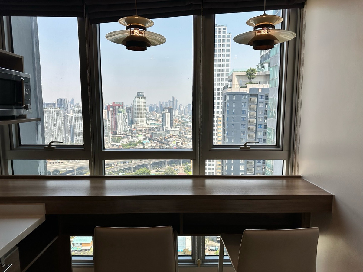 For RentCondoOnnut, Udomsuk : Rhythm Sukhumvit 50 | 3 mins to BTS On Nut High floor , Nice view
