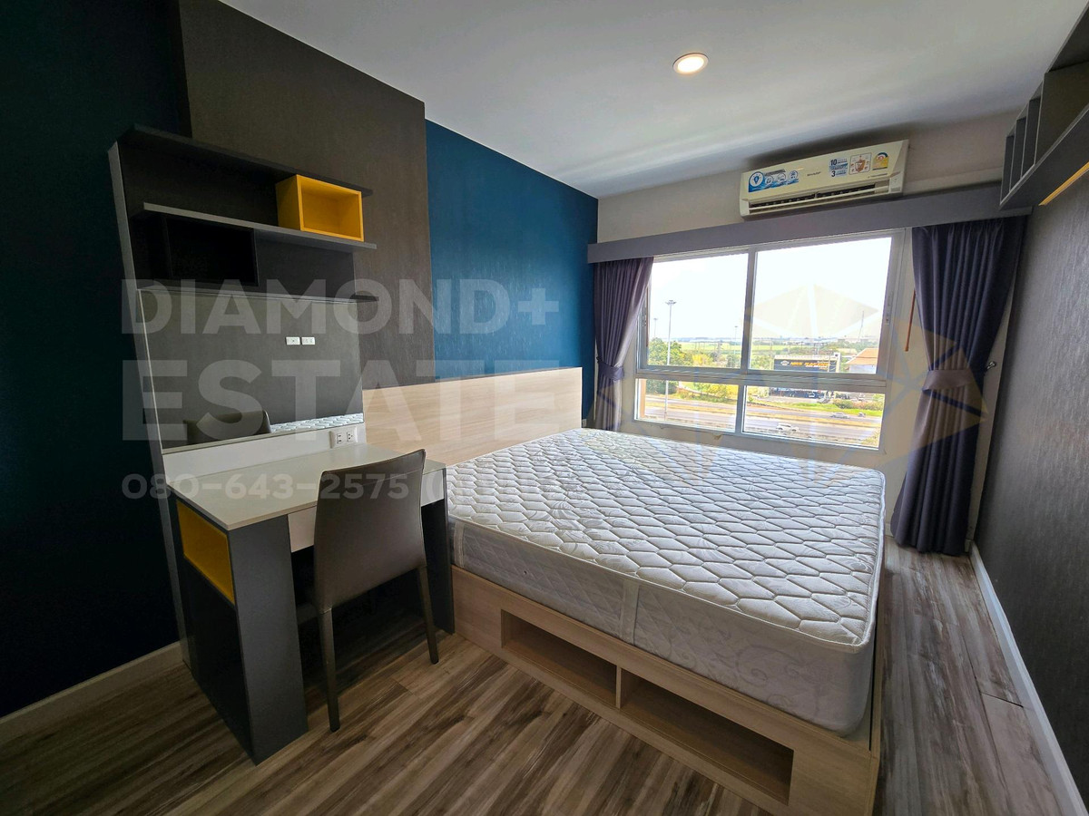 ให้เช่าคอนโดอยุธยา : ปล่อยเช่าคอนโดพลัส ติดโลตัส ห้องใหญ่ 30 ตรม