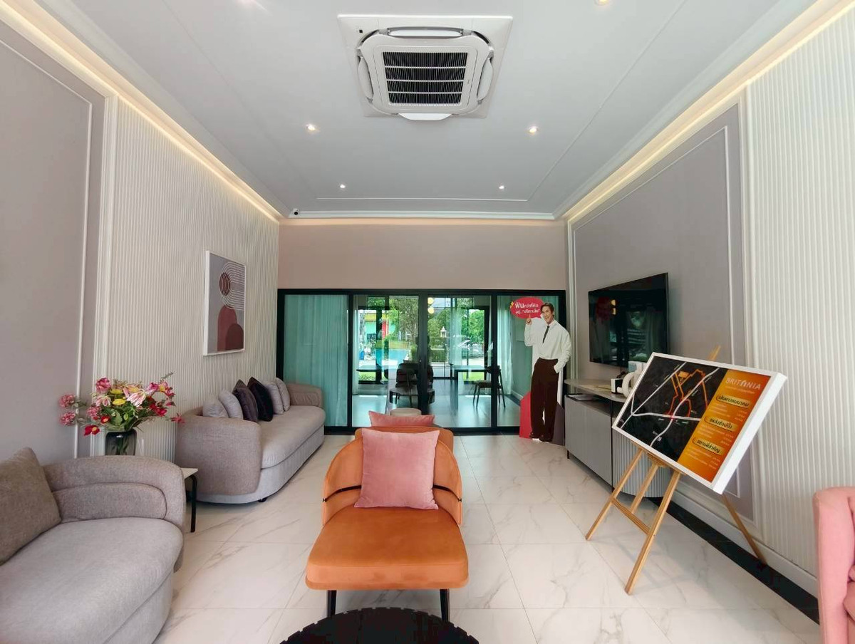 For SaleRama5, Ratchapruek, Bangkruai : 2-story detached/detached house for sale, Britannia Ratchaphruek-Kanchanaphisek project, usable area 145 - 190 square meters, 3-4 bedrooms, Soi Wat Tha Kwian. Khlong Phra Udom Subdistrict Lat Lum Kaeo District Pathum Thani Province