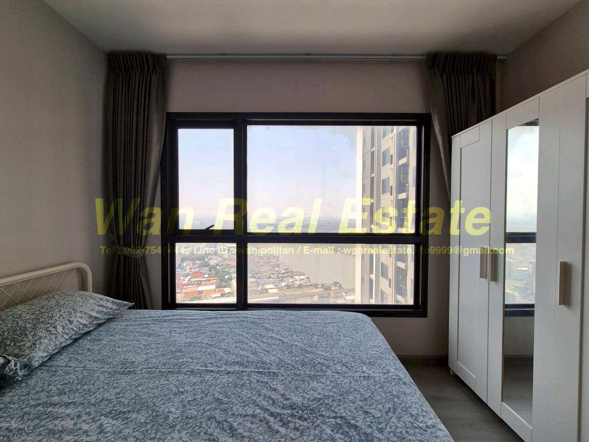 ให้เช่าคอนโดรัตนาธิเบศร์ สนามบินน้ำ พระนั่งเกล้า : ให้เช่า The politan rive วิวแม่น้ำ สะพานพระนั่งเกล้า เฟอร์ครบ พร้อมเข้าอยู่