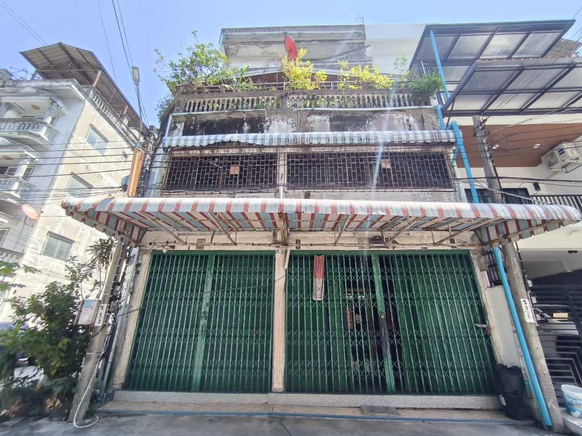 ขายทาวน์โฮมราษฎร์บูรณะ สุขสวัสดิ์ : ขายทาวน์เฮ้าส์ 2 คูหาติดกัน! หมู่บ้านทรัพย์สมบูรณ์ (ประชาอุทิศ 91)