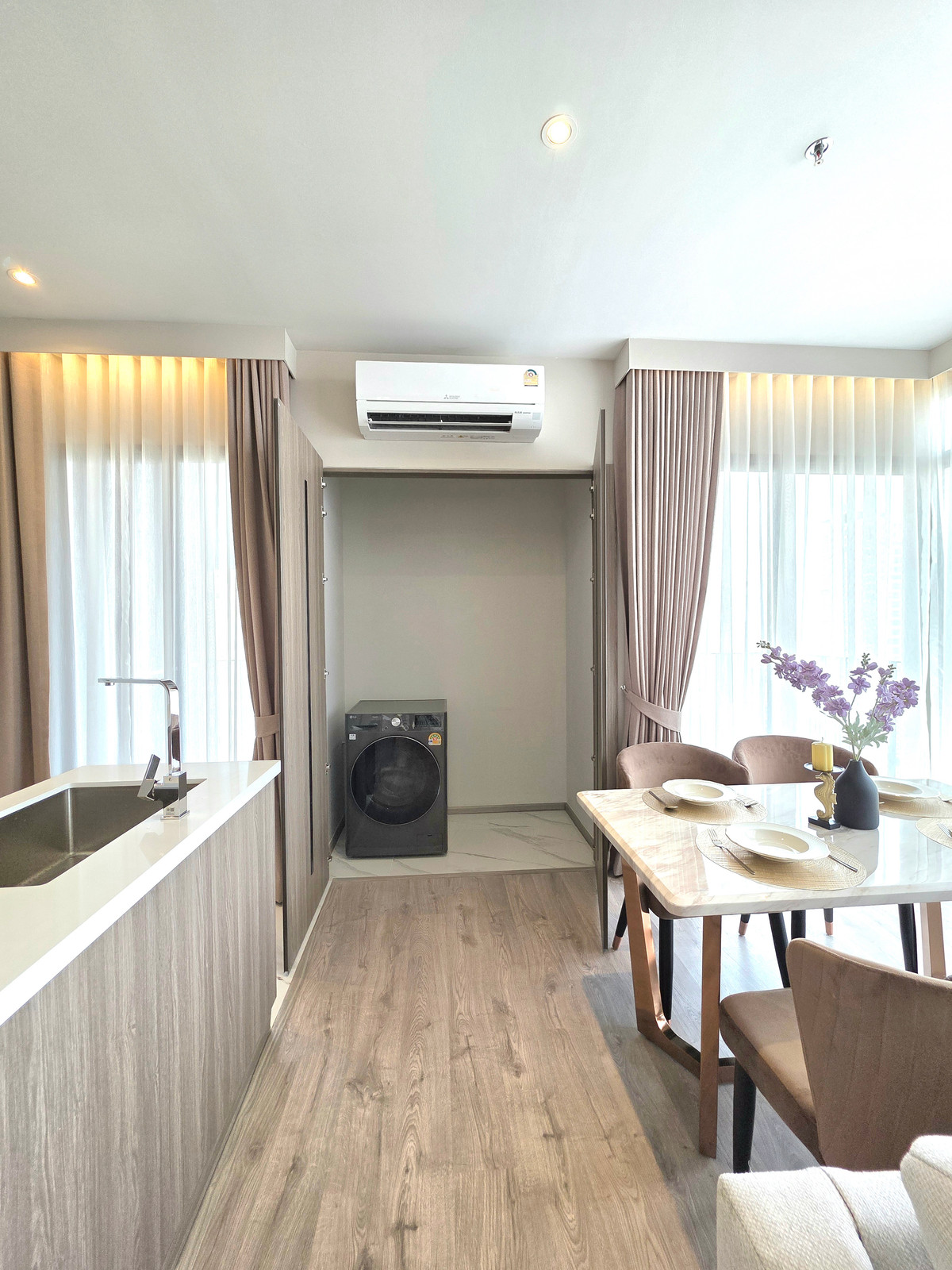 For RentCondoSukhumvit, Asoke, Thonglor : Rhythm Ekkamai Estate / 2 Bedrooms (FOR RENT), Rhythm Ekkamai Estate / 2 Bedrooms (FOR RENT) NA006