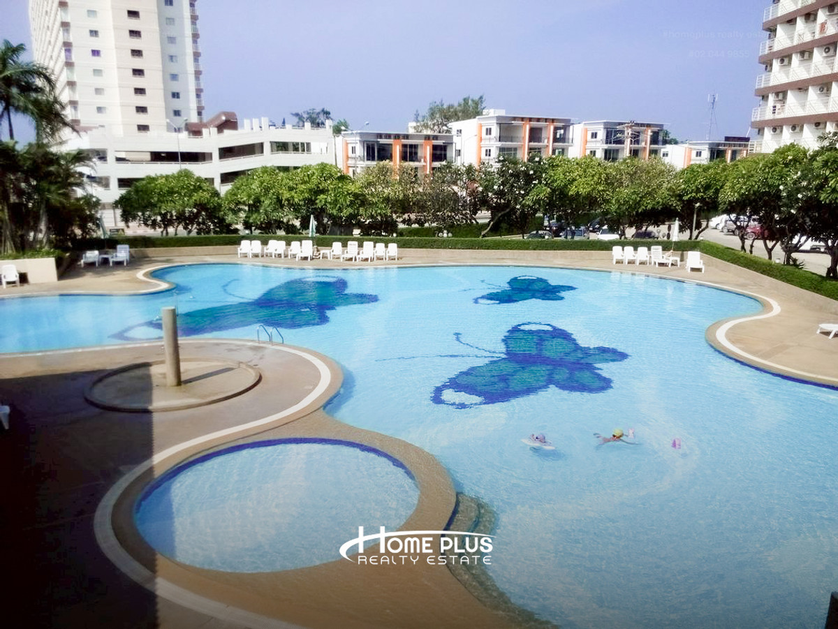 For SaleCondoPattaya, Bangsaen, Chonburi : Rimhaad Jomtien Condominium near Jomtien Beach, Pattaya, Chonburi.