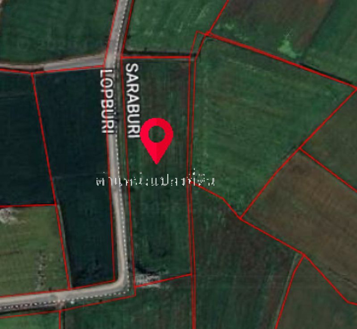 For SaleLandLop Buri : Rice field 8-2-29 rai, near Ban Klap Railway Station, Don Pho Subdistrict, Mueang District, Lopburi Province.