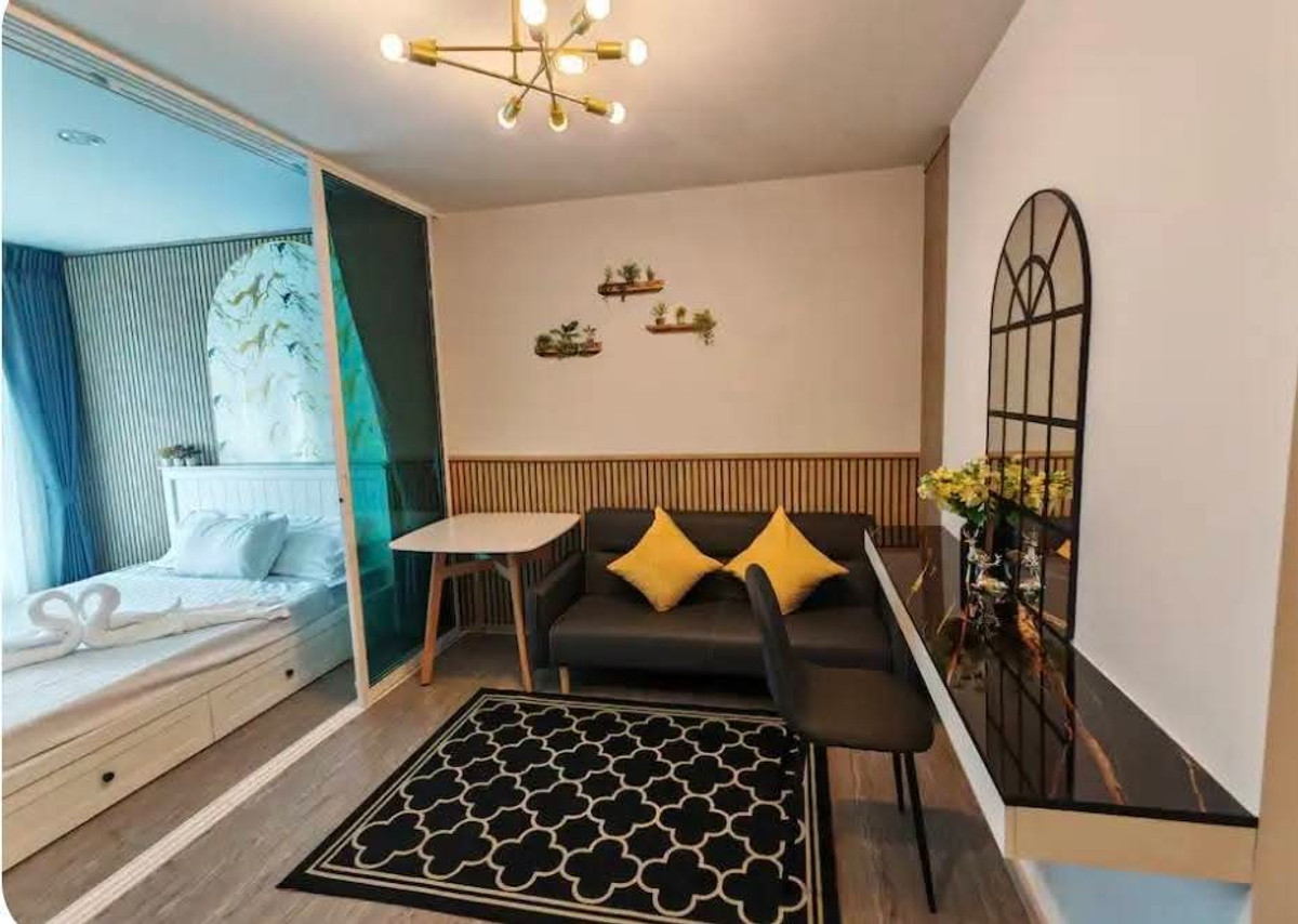 ให้เช่าคอนโดบางนา แบริ่ง ลาซาล : ให้เช่าคอนโด Regent Home Bangna BTS Bangna 350 เมตร เฟอร์ครบ พร้อมอยู่