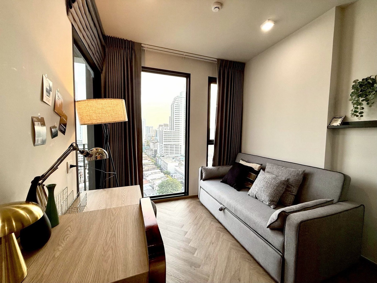 For RentCondoSiam Paragon ,Chulalongkorn,Samyan : 📍For rent Chapter Chula - Samyan | 1 bed plus | 45 sq m. | 17th floor only 35,000 baht/month!!