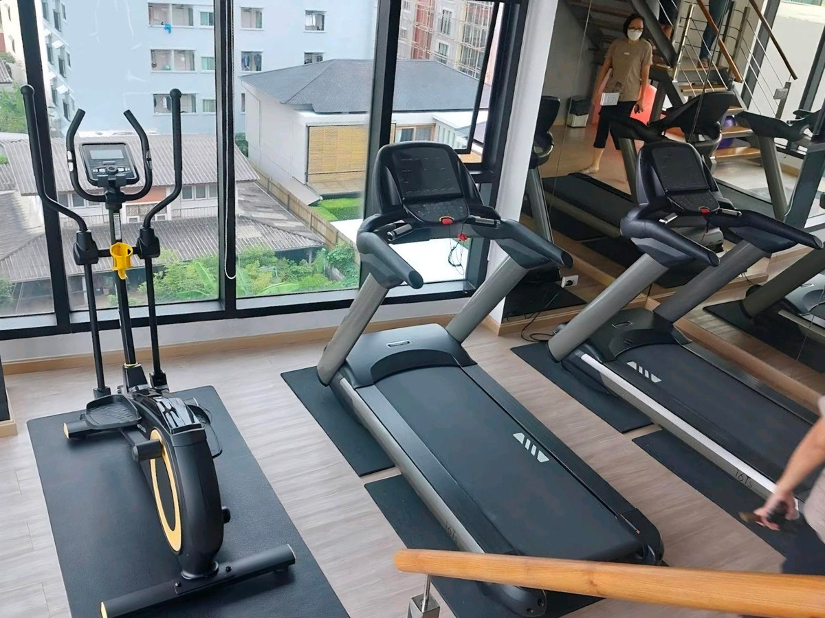 For RentCondoRatchadapisek, Huaikwang, Suttisan : 🚩For Rent: The Collect Ratchada 32 / 28 Sqm. / 3 fl. / Garden View