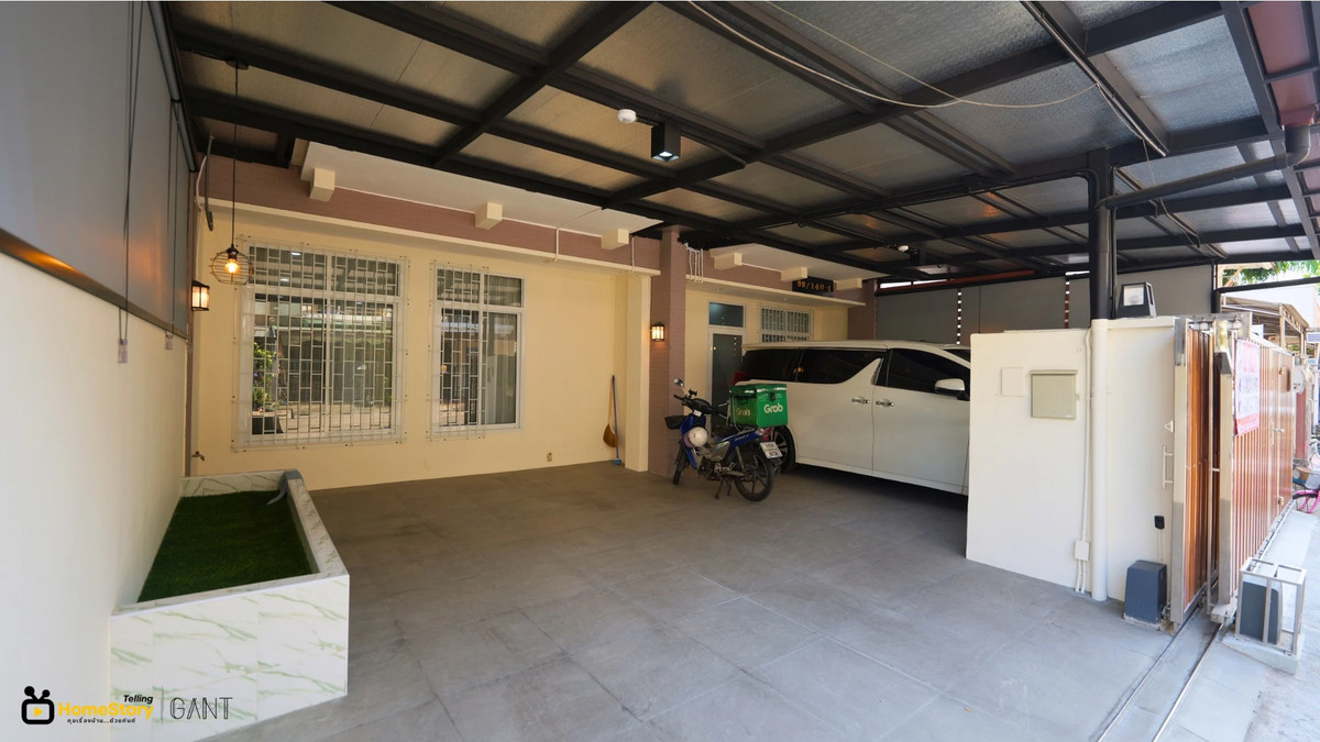 For SaleTownhomeRama3 (Riverside),Satupadit : 3-Story Townhome, 2 Units, Ready to Move In, City Center, Arunphat Village, Rama 3 (Gant-344)