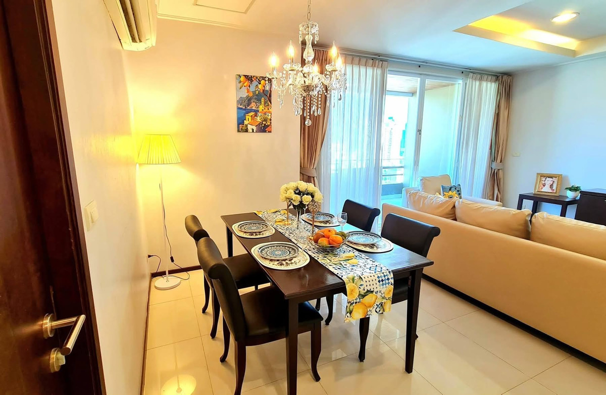 For RentSukhumvit, Asoke, Thonglor : Ready to move in, Piyathip Place Sukhumvit (N1-1207) 💛Two Bedrooms Serviced Apartment for rent 💙