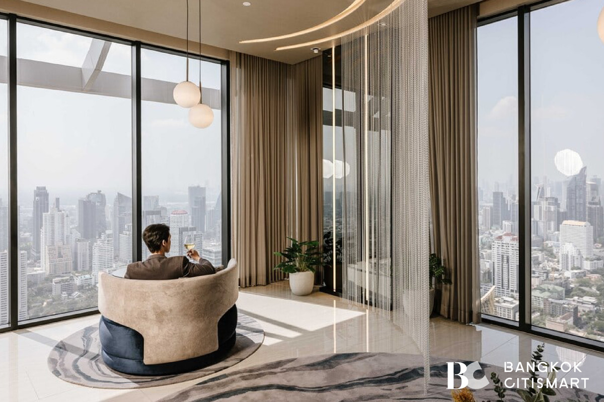 For RentCondoSukhumvit, Asoke, Thonglor : 🔥 Ready to move in, Park Origin Thonglor (2 bedrooms, 45.5 sq.m.), west side room, city view, interested: 0952072852 (Kate)